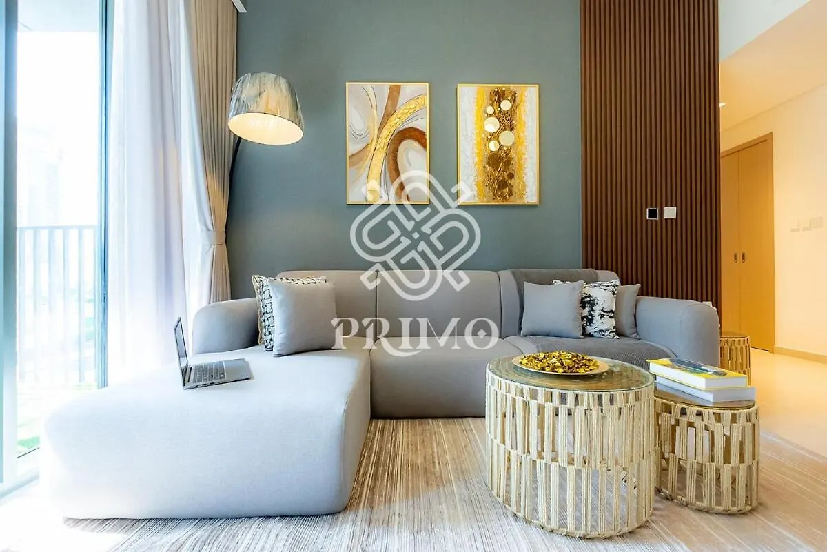 Apartamento Bright & Stylish 2-Bedroom At Creek Edge Tower 2 Dubái