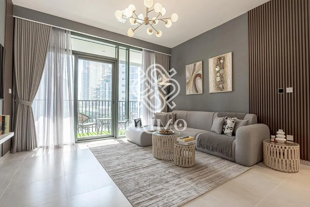 Bright & Stylish 2-Bedroom At Creek Edge Tower 2 Dubái 0*,  Emiratos Árabes Unidos